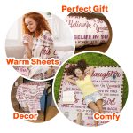 To My Granddaughter - Personalized Blanket - Birthday Christmas Gift For Granddaughters, Grandkids Big Size - Image 6