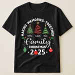 Christmas Family, Christmas Crew, Matching Outfit - Personalized Shirt - Image 2