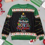 Christmas Movie Watching Sweater - Personalized Ugly Sweater - Image 2